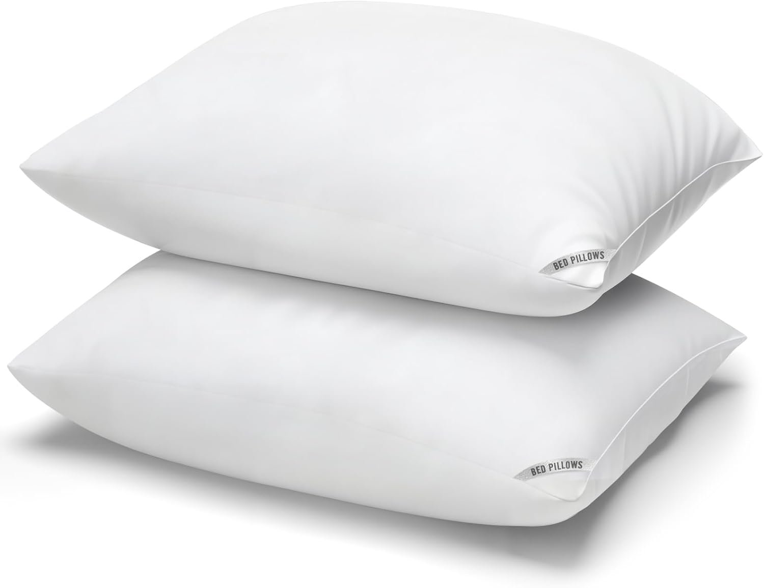 Piwaal Luxury Hotel Pillows for Sleeping 2 Pack,Bed Pillows Standard Size Set of 2,Down Alternative Filling,Pillows for Back,Stomach and Side Sleepers