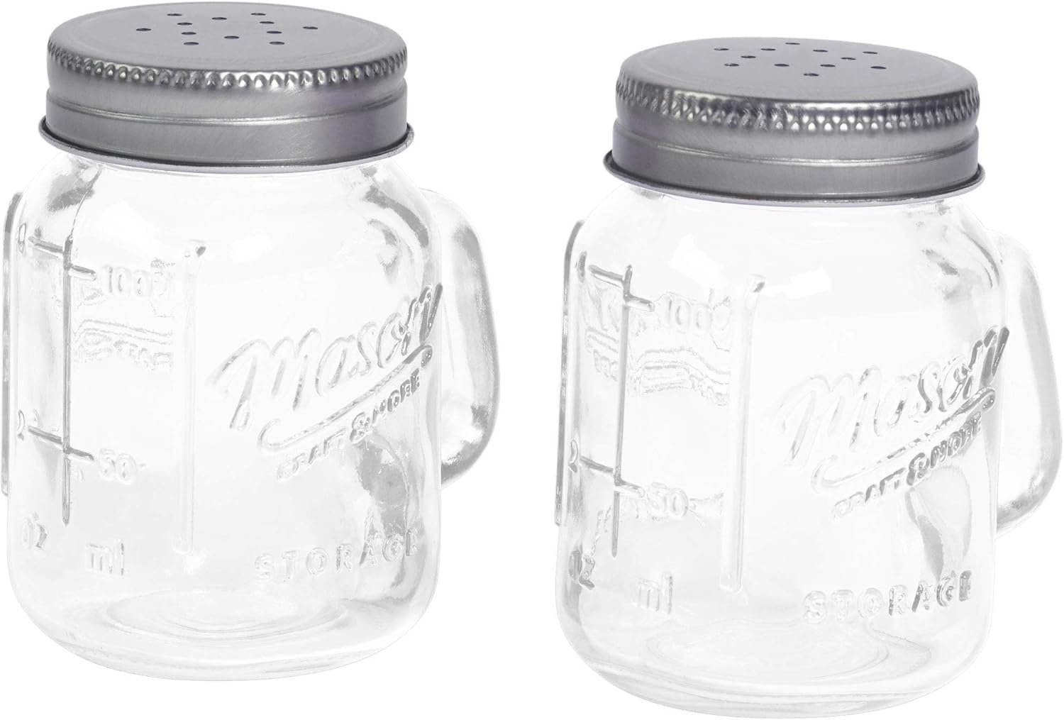 Mason Jar Salt and Pepper Shaker