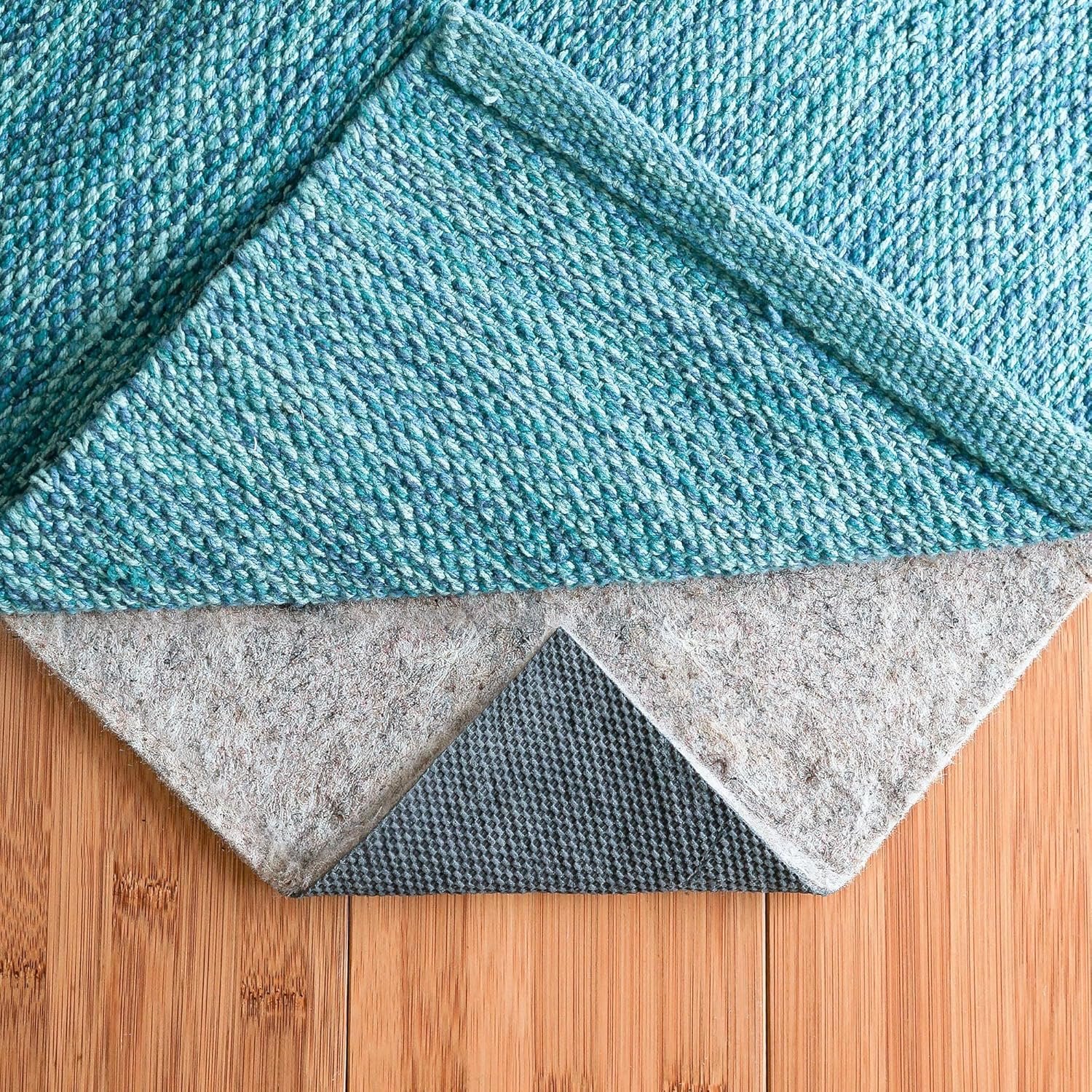 RUGPADUSA, 2’x3′, Non-Slip Felt and Rubber Rug Pad (1/4″ Thick), Protects Your Floors, Low-VOC, 100% Made in the USA, 2-Year Warranty